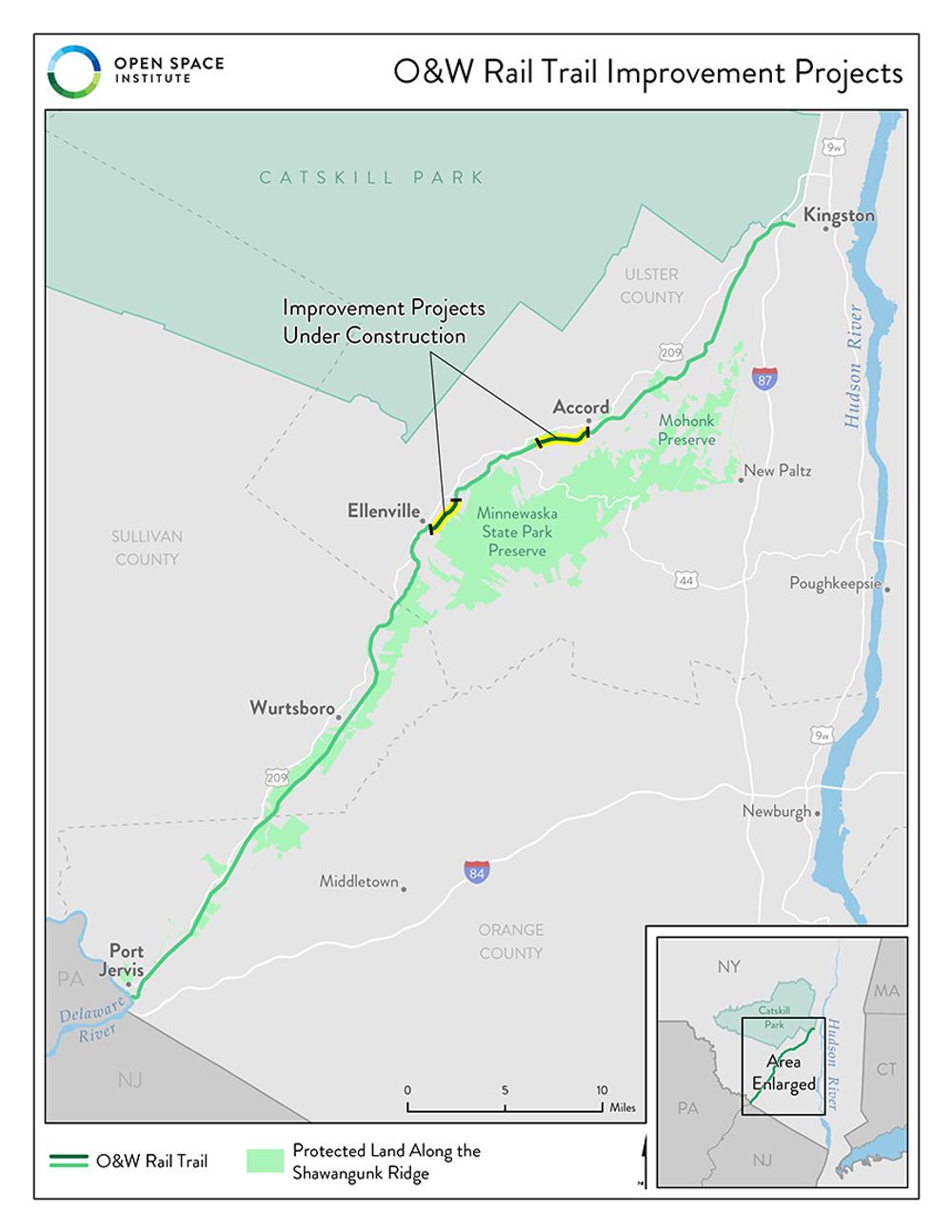 O2 Station Trail OSI Launches O&W Rail Trail Projects - Open Space Institute